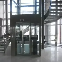 Helical staircase – Il Quadrifoglio residential complex