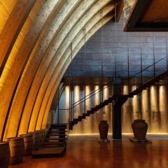Corten stairs – Filodivino wine resort and cellar