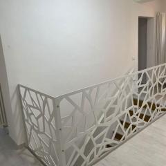 Corrimano e ringhiera su misura per scala interna