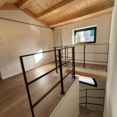 Ringhiera in ferro battuto per scala interna