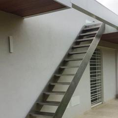 Scala esterna su misura in corten per giardino Diemme Group
