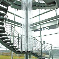 Scala su misura in corten per esterni