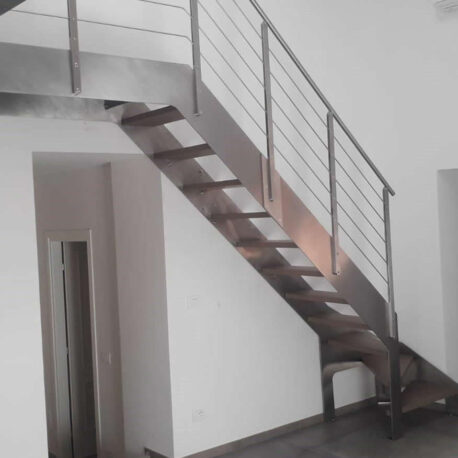 Scala a giorno Canada acciaio inox