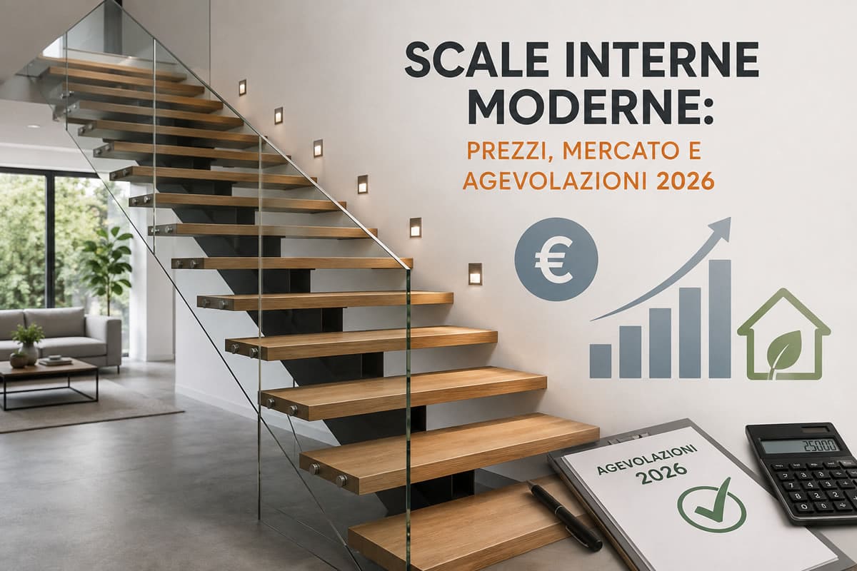 Prezzi scale interne moderne